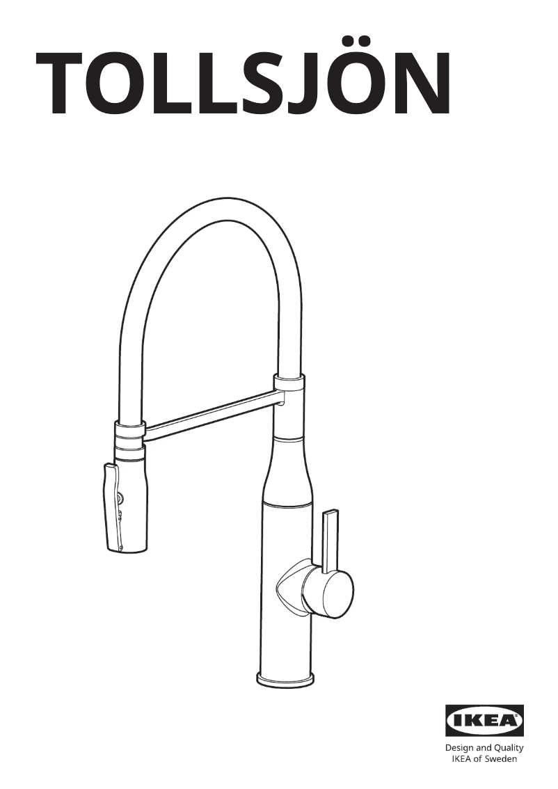 Image de la première page du manuel de l'appareil TOLLSJÖN 803.416.94