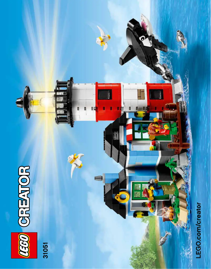 Page 1 de la notice Manuel utilisateur Lego Creator 31051