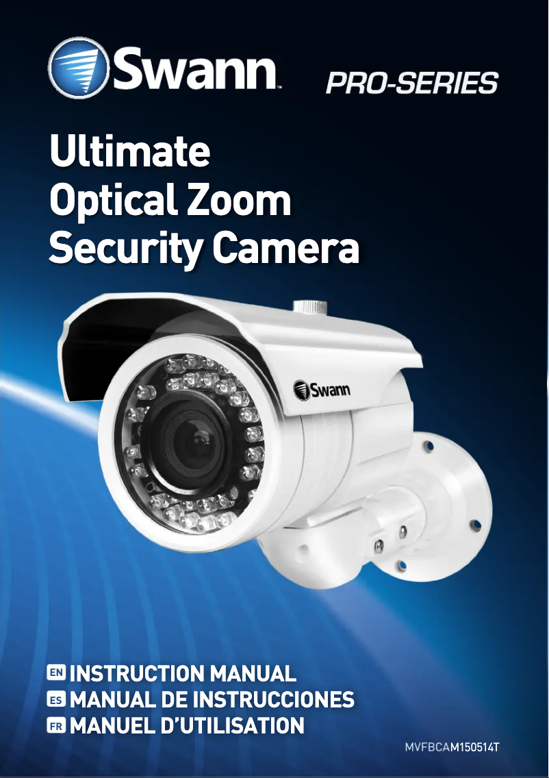 Page 1 de la notice Manuel utilisateur Swann PRO-880