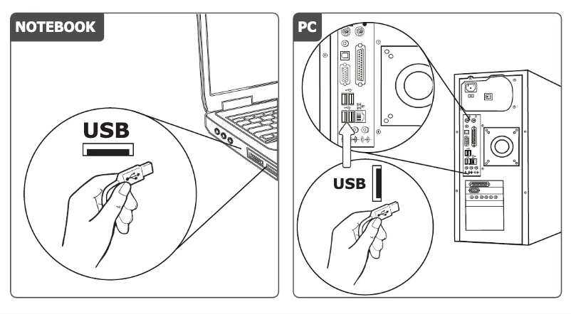 Image de la première page du manuel de l'appareil Xalo USB