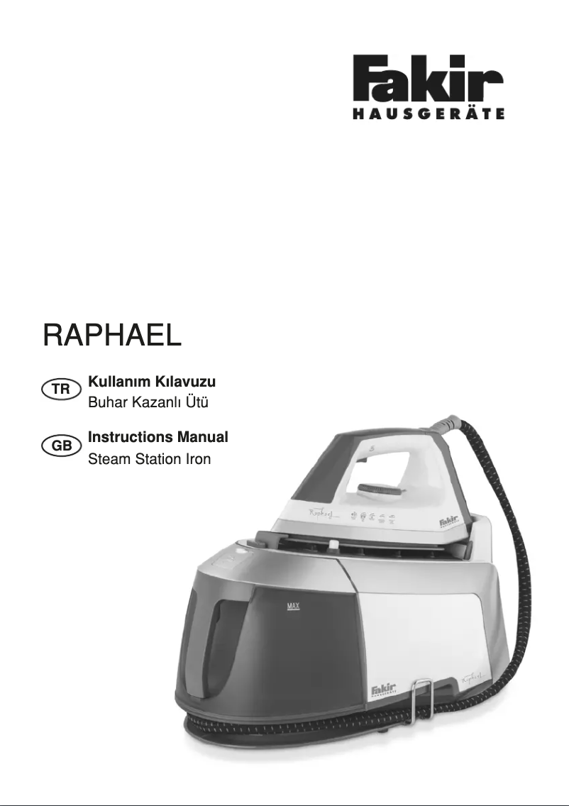 Page 1 de la notice Manuel utilisateur Fakir Raphael