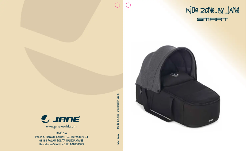 Page 1 de la notice Manuel utilisateur Jane Smart