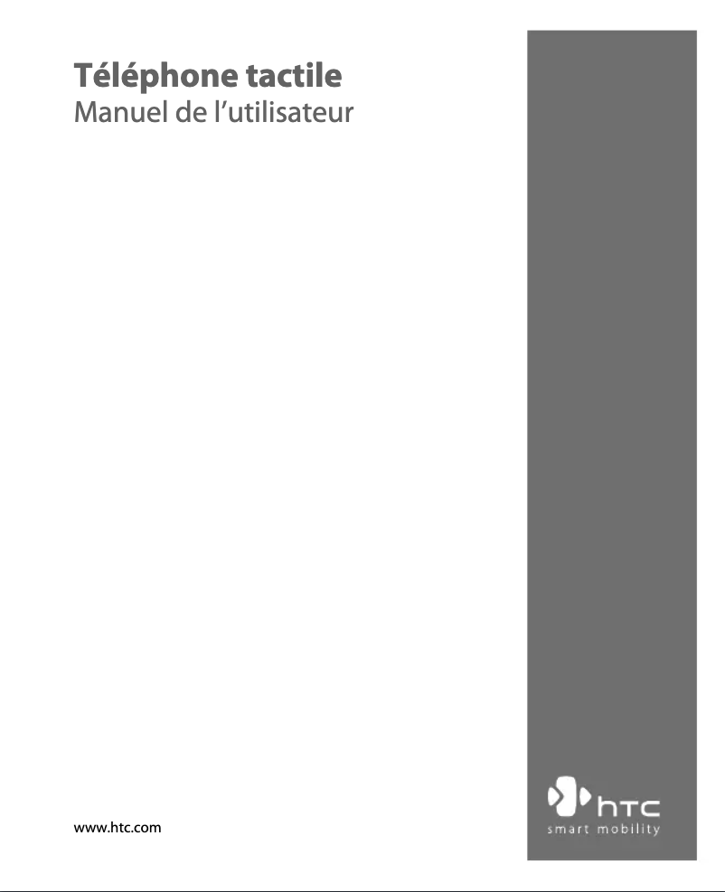 Page 1 de la notice Manuel utilisateur HTC Touch (CDMA)