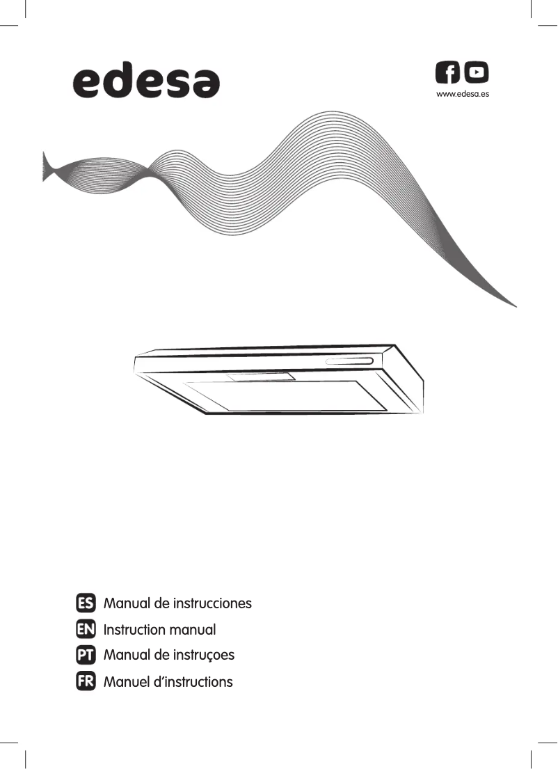 Page n°1 - Manuel utilisateur Edesa ECS-61110 WH