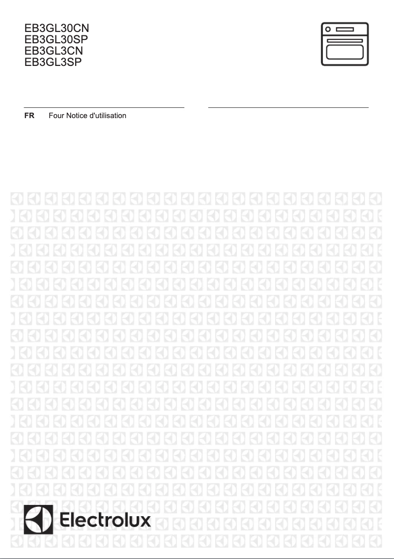 Page n°1 - Manuel utilisateur Electrolux EB3GL3CN