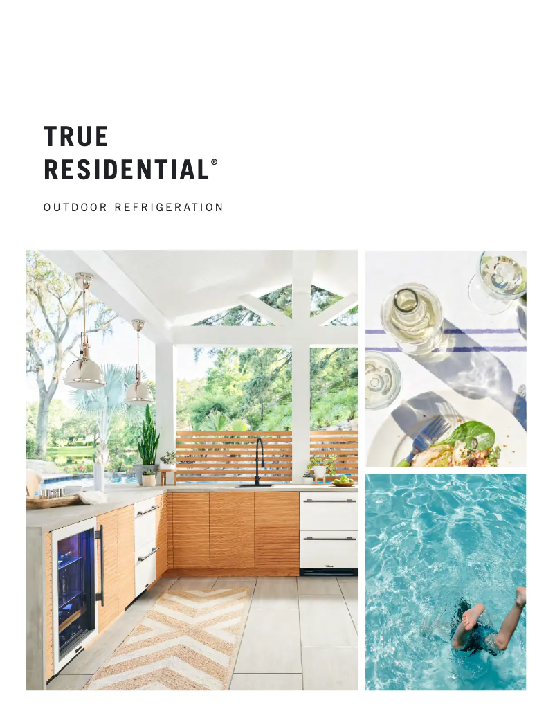 Page 1 de la notice Brochure True TBC-24-R-SG-C