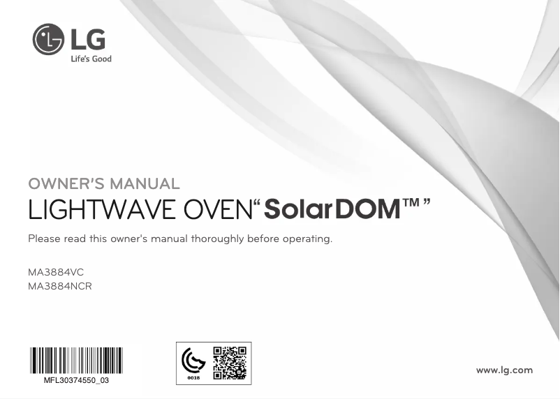 Image de la première page du manuel de l'appareil SolarDOM MA3884NCR