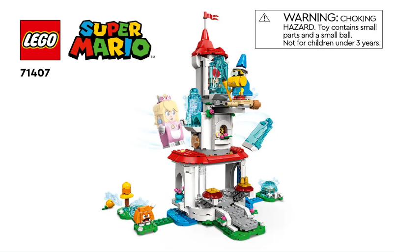 Página 1 del manual Manual de usuario Lego Super Mario 71407