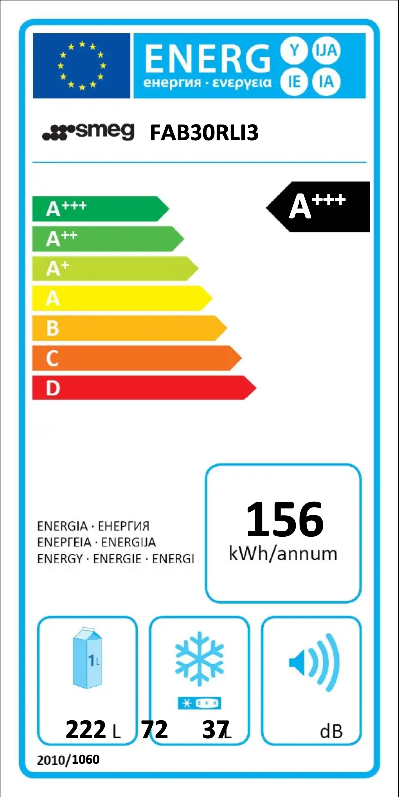 Image de la première page du manuel de l'appareil FAB30RLI3
