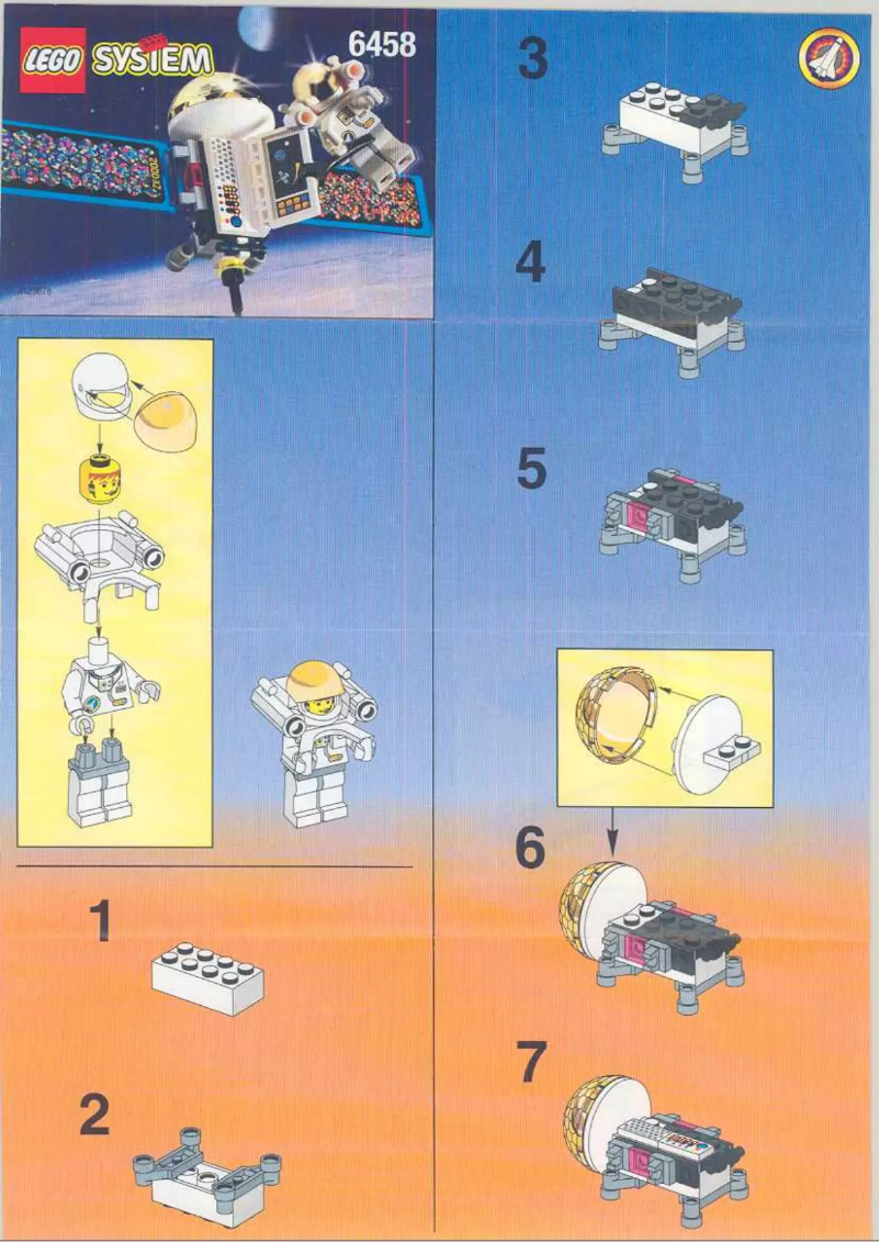 First page image of the manual for City 6458
