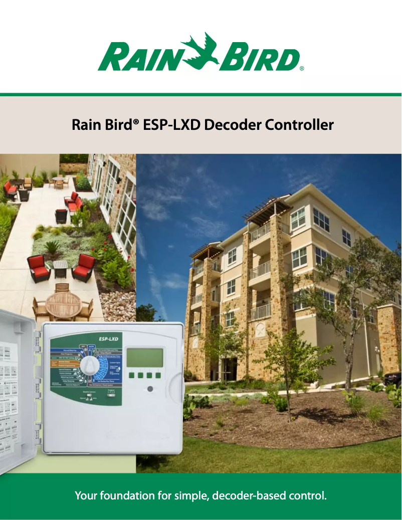 Page n°1 - Brochure Rain Bird ESP-LXD