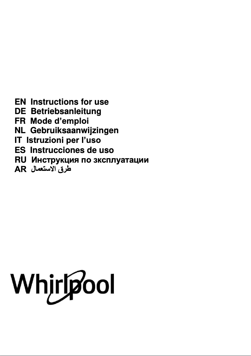 Page 1 de la notice Instructions / montage Whirlpool WSLK 95 LS G