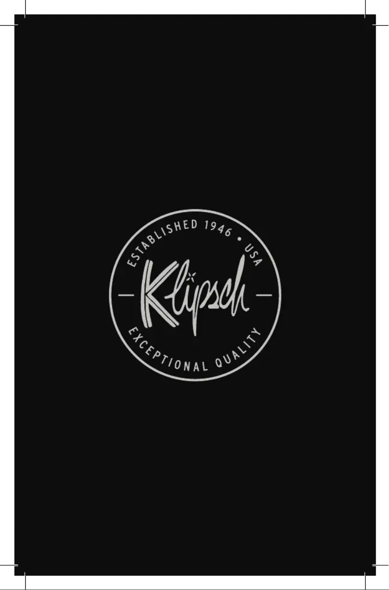 Page n°1 - Manuel utilisateur Klipsch S1 True Wireless