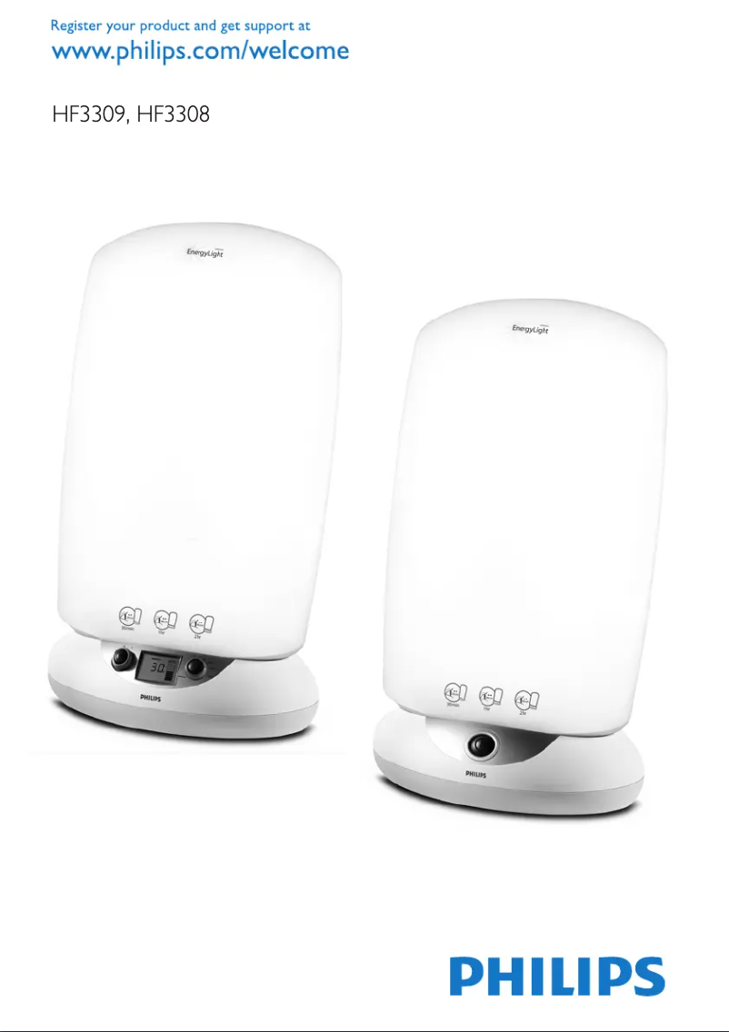 Page n°1 - Manuel utilisateur Philips HF3308
