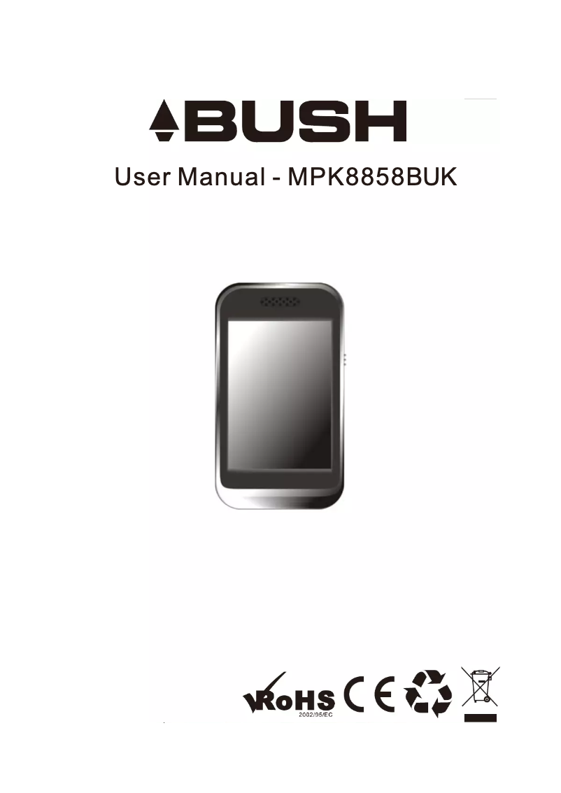 Page n°1 - Manuel utilisateur Curtis MPK8858BUK
