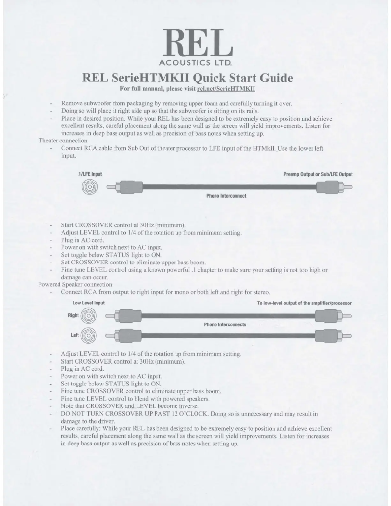 Image de la première page du manuel de l'appareil HT/1003 MKII