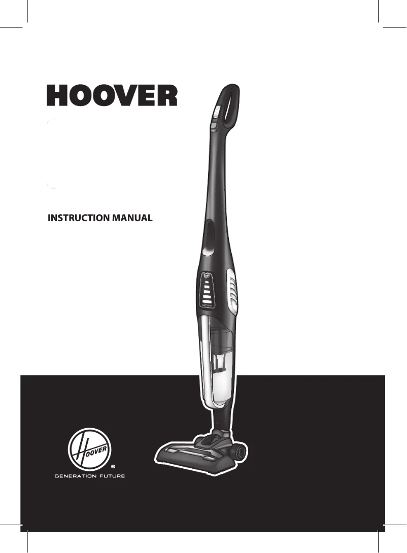 Page n°1 - Manuel utilisateur Hoover Unplugged UNP252C