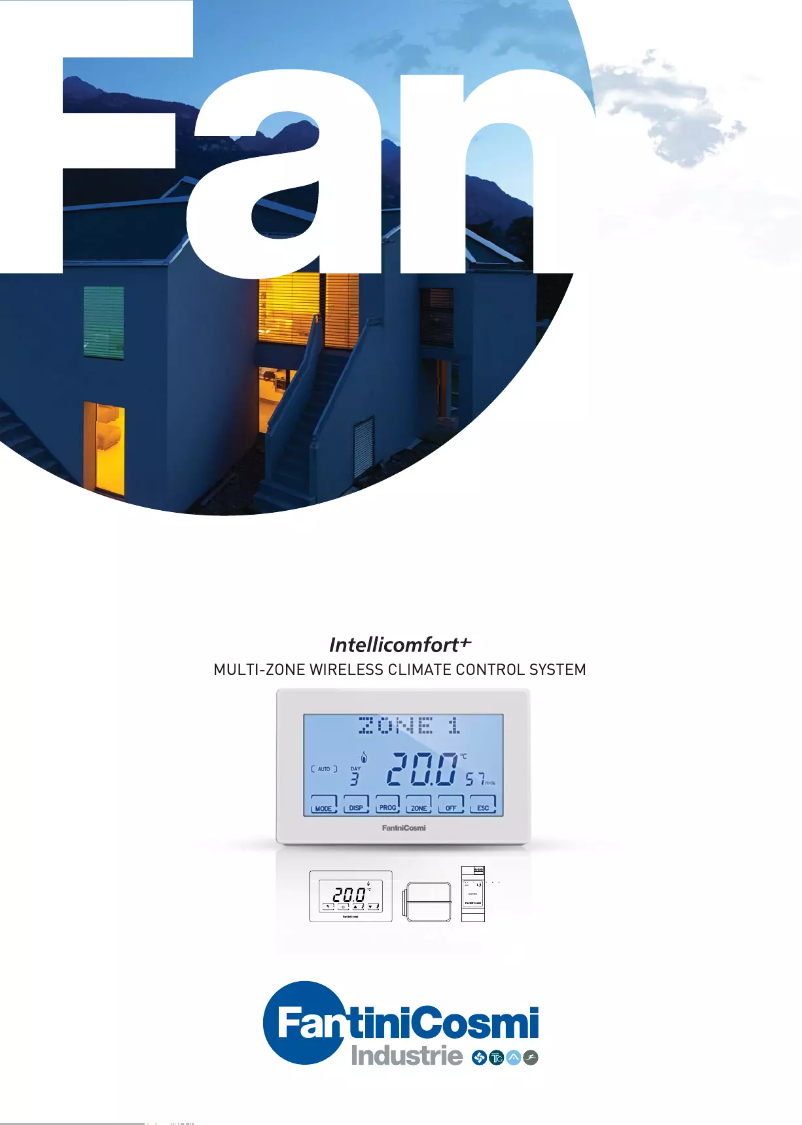 Image de la première page du manuel de l'appareil CH120RF