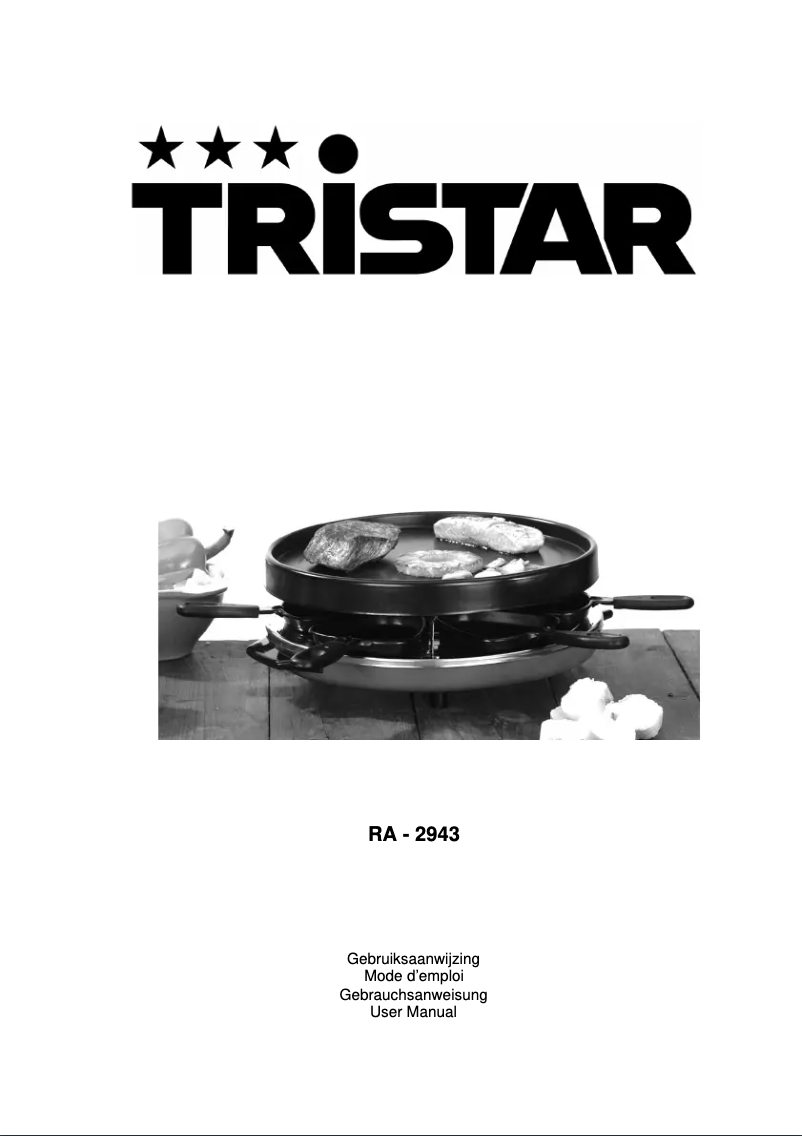 Image de la première page du manuel de l'appareil RA-2943