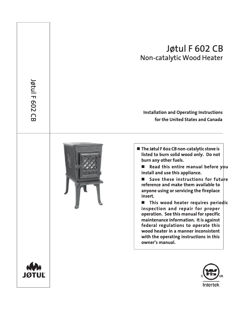 Image de la première page du manuel de l'appareil F 602 CB