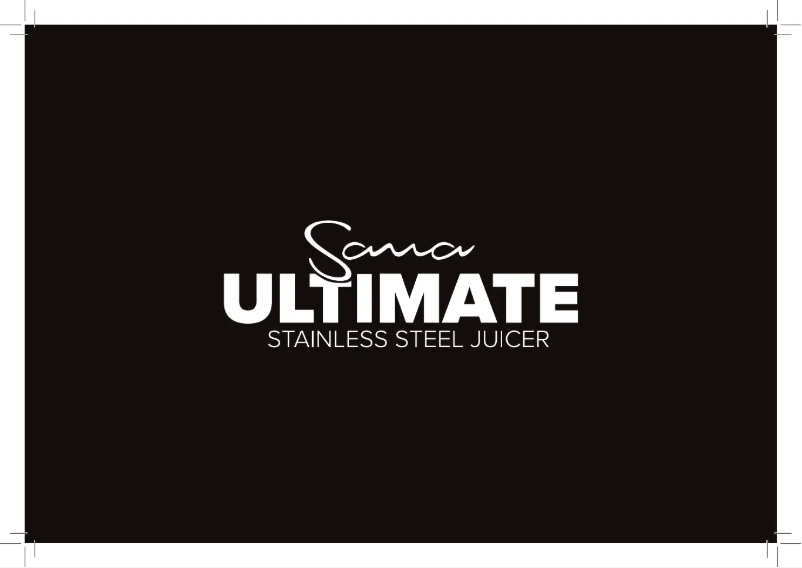 Page 1 de la notice Manuel utilisateur Sana 929 Ultimate