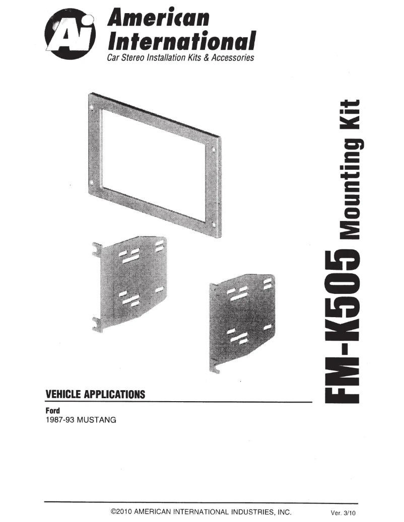 Image de la première page du manuel de l'appareil FMK505