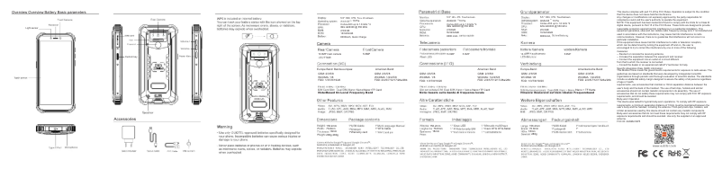 Page n°1 - Guide de démarrage rapide Oukitel WP5