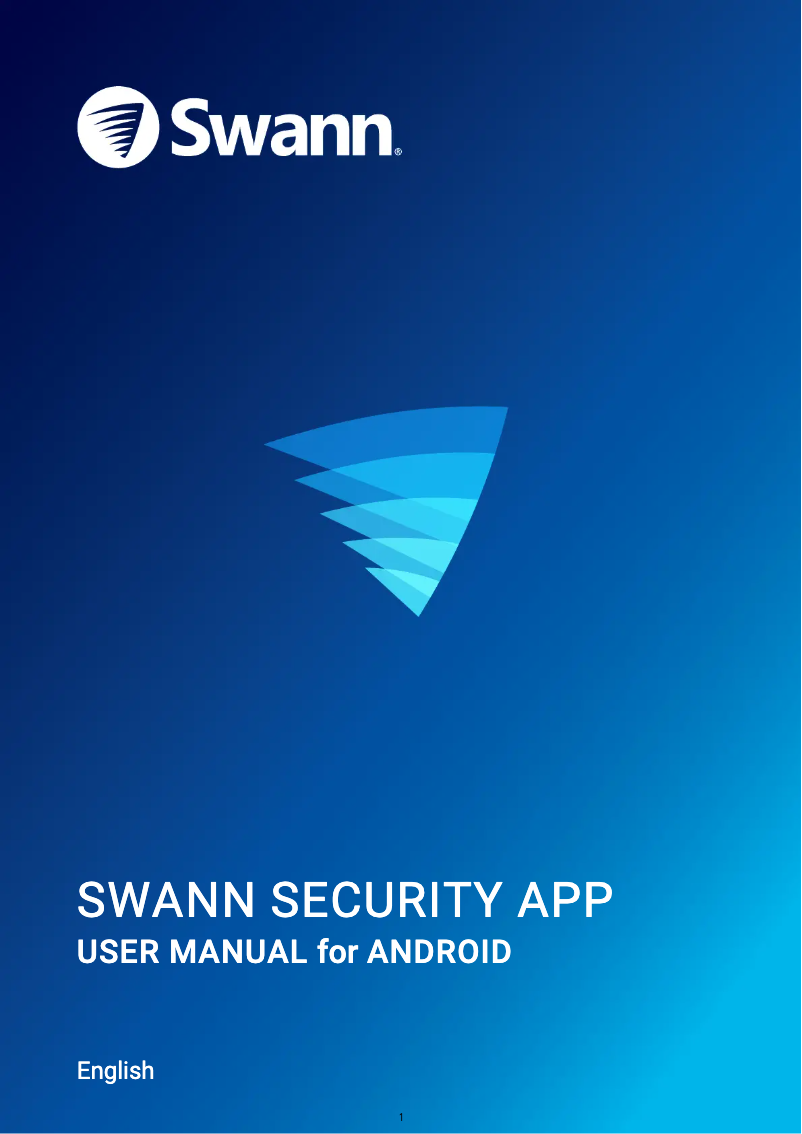 Page n°1 - Manuel utilisateur Swann SWPRO-1080DER-EU