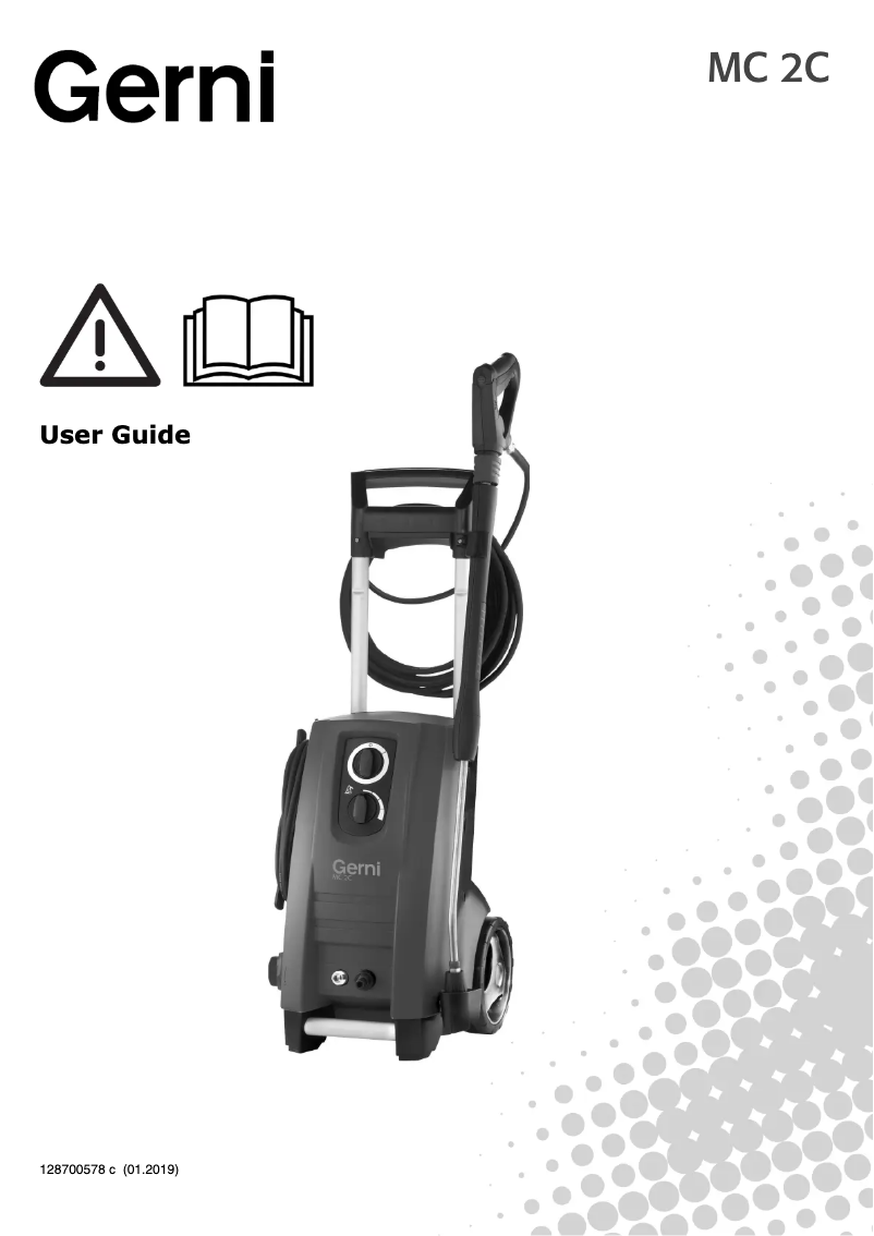 Página 1 del manual Manual de usuario Nilfisk GERNI POSEIDON 2