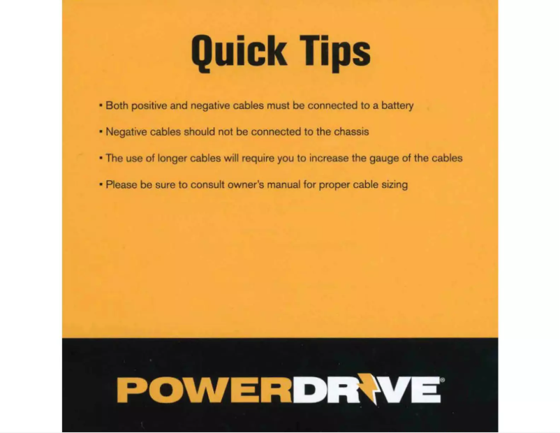 Image de la première page du manuel de l'appareil PD3000