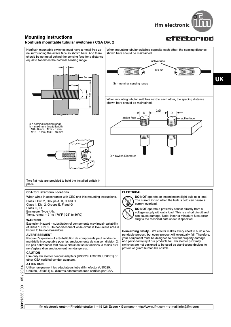 Image de la première page du manuel de l'appareil IG0087