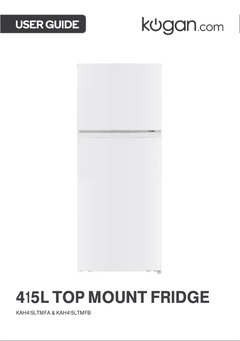 Page n°1 - Manuel utilisateur Kogan KAH415LTMFB
