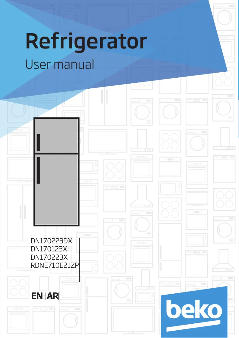 Image de la première page du manuel de l'appareil DN170223X