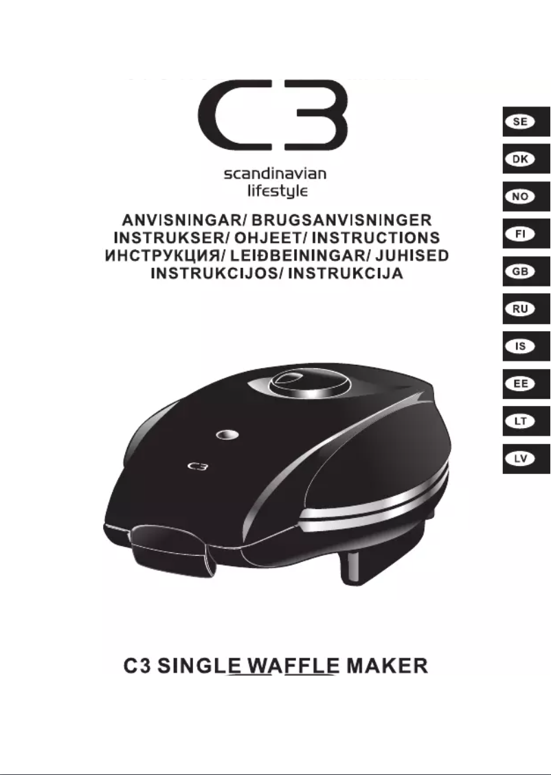 Page n°1 - Manuel utilisateur C3 30-31093