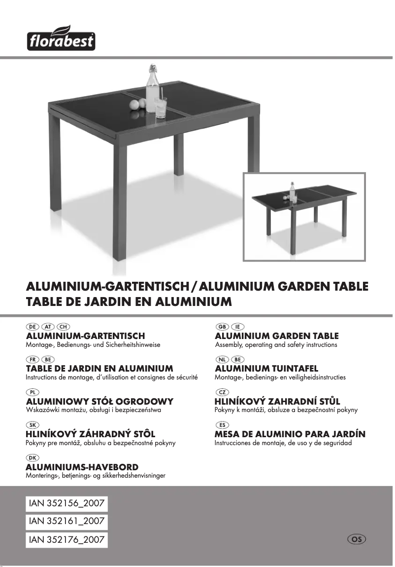Page n°1 - Manuel utilisateur Florabest HG05826