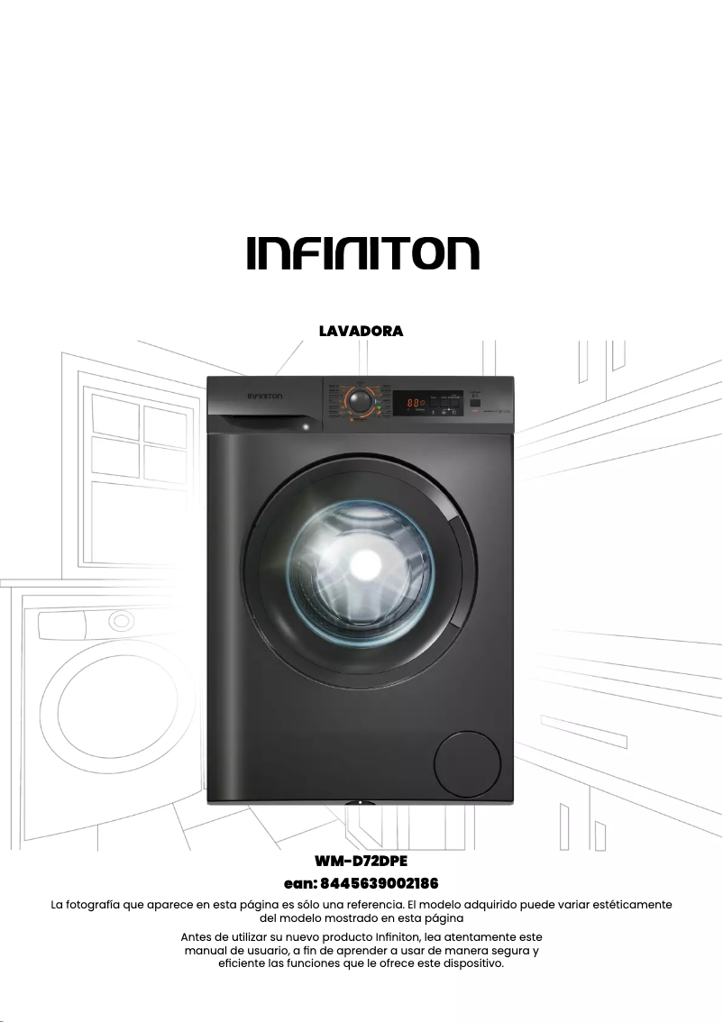 Page n°1 - Manuel utilisateur Infiniton WM-D72DPE