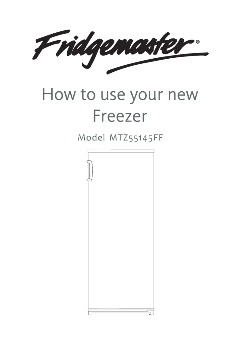 Image de la première page du manuel de l'appareil MTZ55145FF