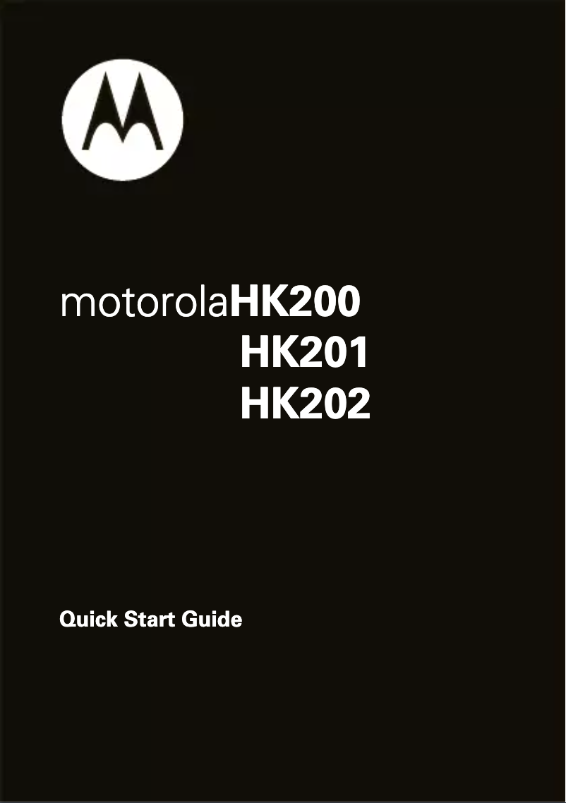 Image de la première page du manuel de l'appareil HK202