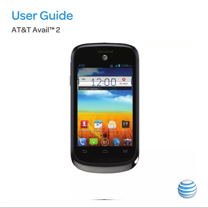 Page 1 de la notice Manuel utilisateur ZTE Avail 2