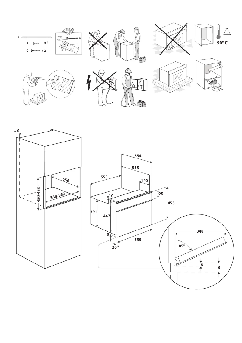 Page n°1 - Instructions de sécurité Whirlpool W11 MW161