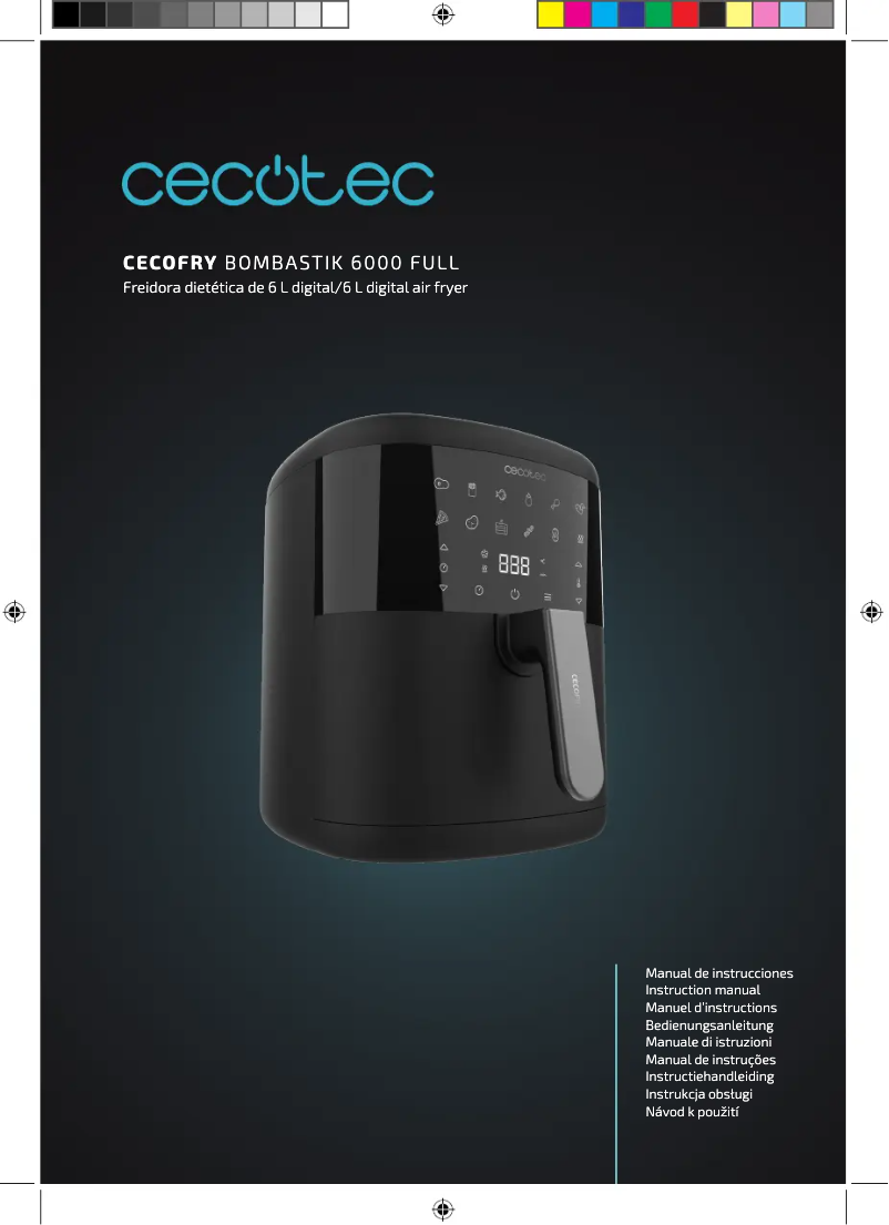 Página 1 del manual Manual de usuario Cecotec Cecofry Bombastik 6000 Full