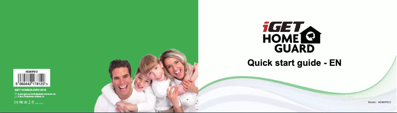 Página 1 del manual Manual de usuario HomeGuard HGWIP812