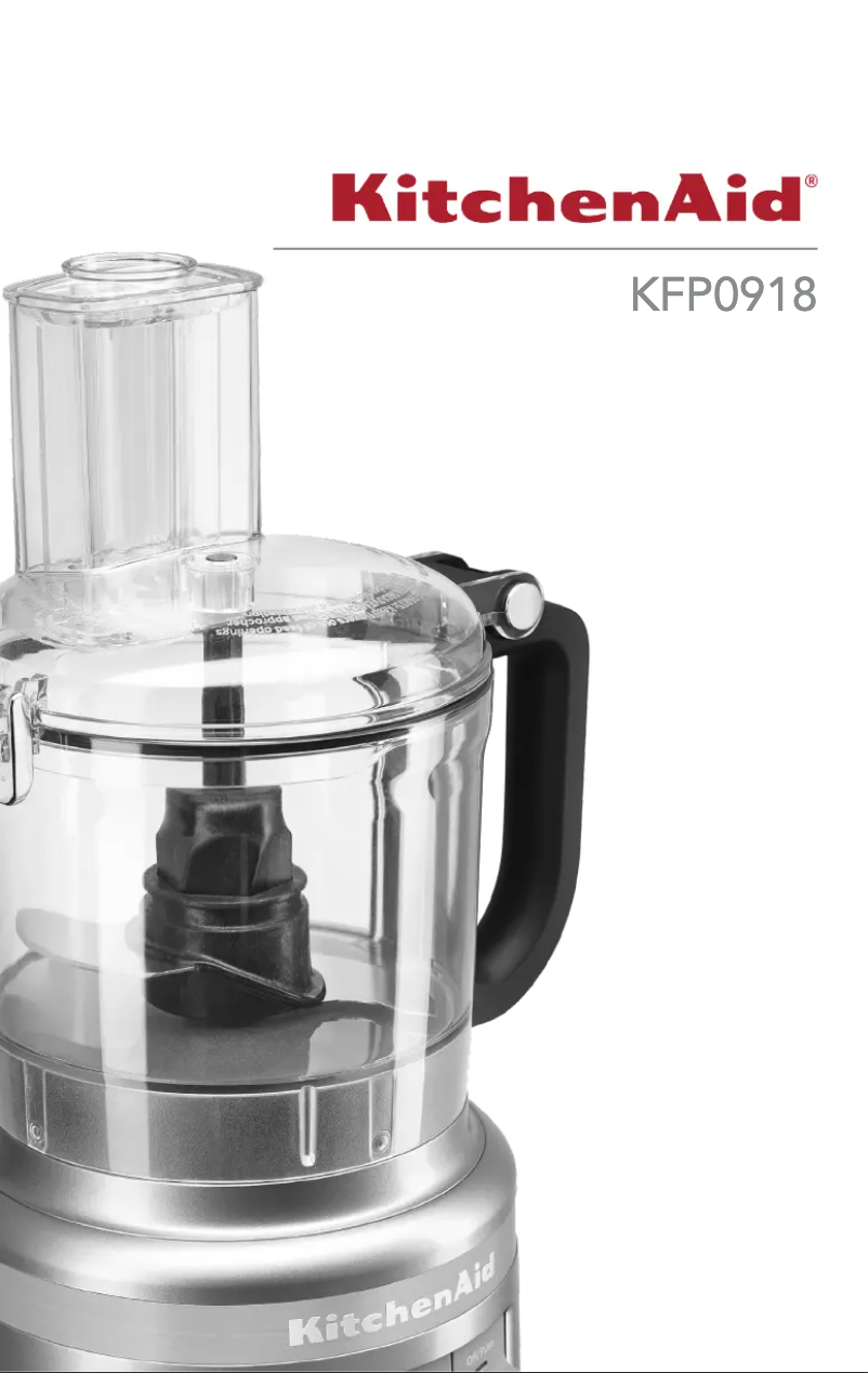 Image de la première page du manuel de l'appareil KFP0918CU