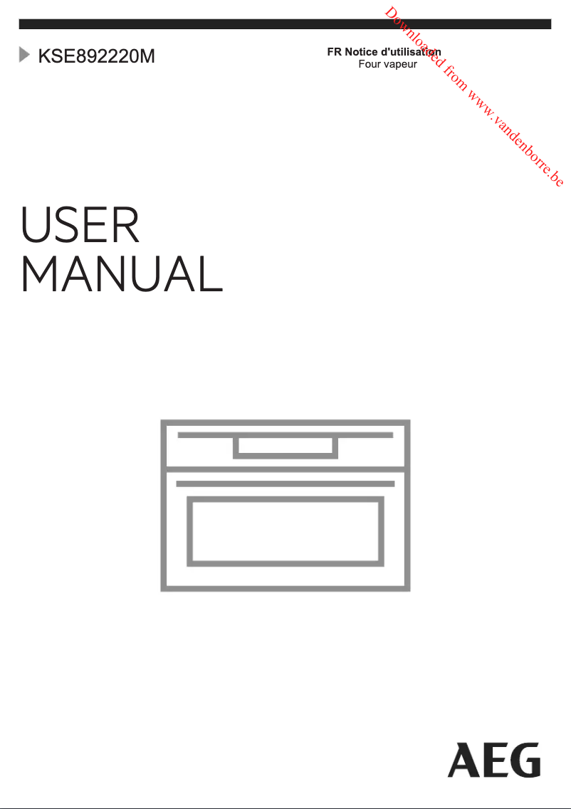 Imagen de la primera página del manual del dispositivo KSE892220M