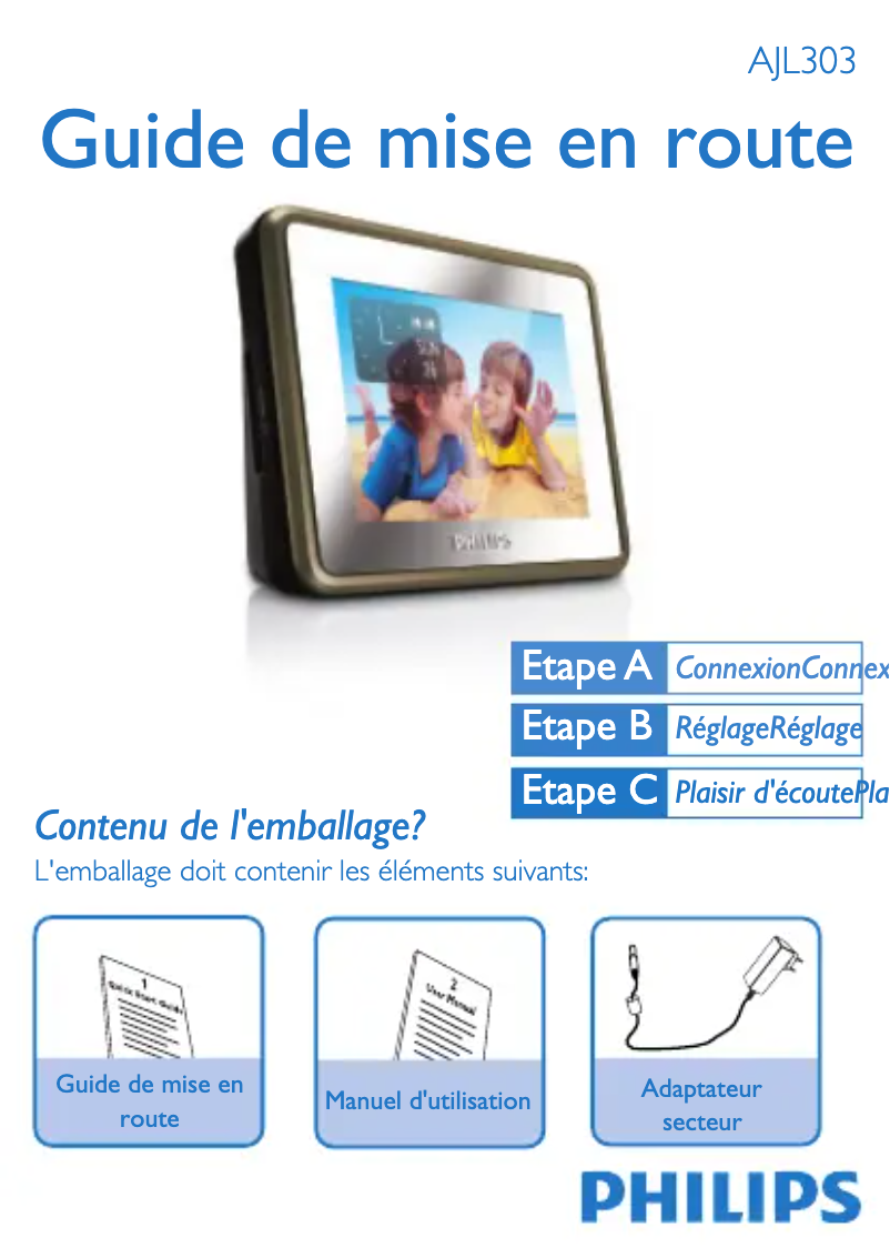 Imagen de la primera página del manual del dispositivo AJL303