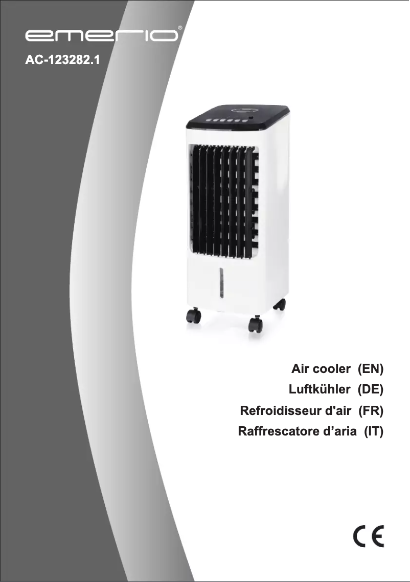 Page 1 de la notice Manuel utilisateur Emerio AC-123282.1