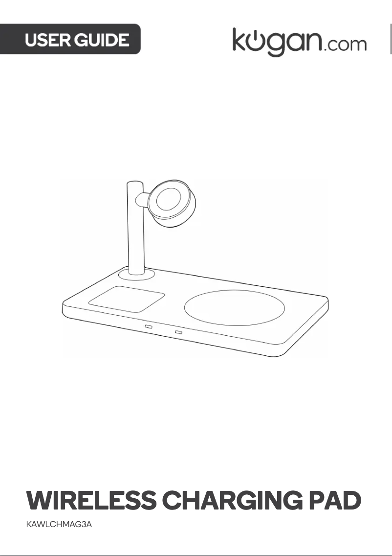 Page 1 de la notice Manuel utilisateur Kogan KAWLCHMAG3A