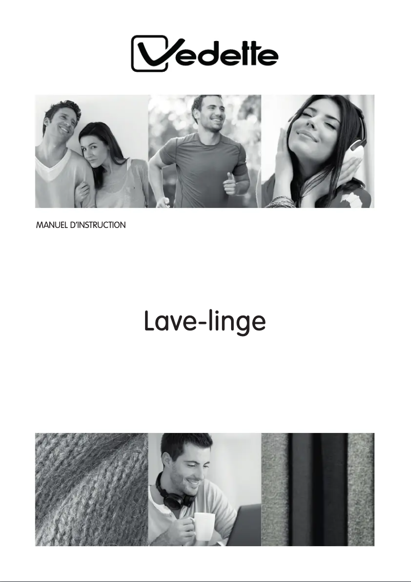 Page 1 de la notice Manuel utilisateur Vedette VT16024Q