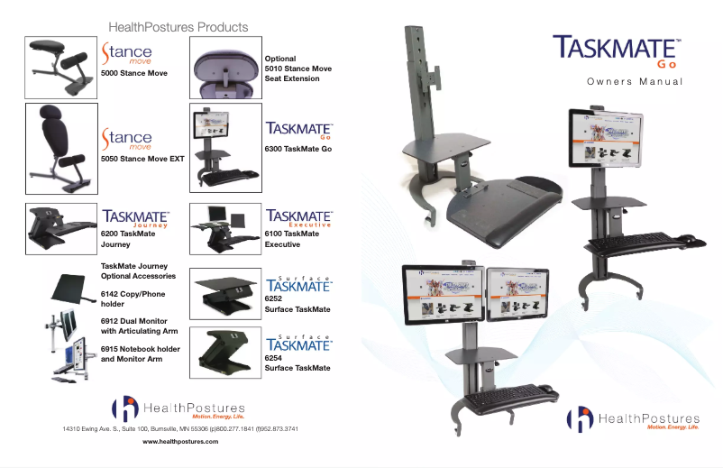 Image de la première page du manuel de l'appareil TaskMate 6100