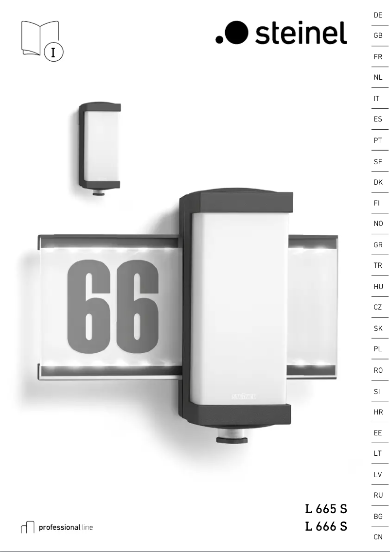 Page 1 de la notice Manuel utilisateur Steinel L 666 S